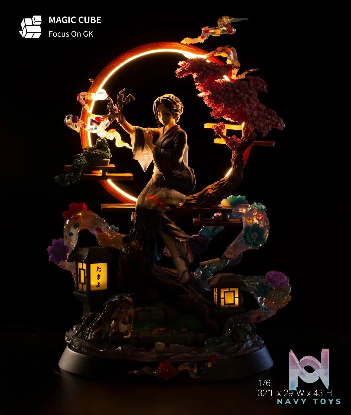 Tamayo resin statue magic Cube Studio anime figure