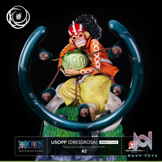 Tsume Studio - Usopp (Dressrosa) Ikigai 1/6 Scale Statue IKIGAI (Licensed) resin statue Navy Toys anime figure