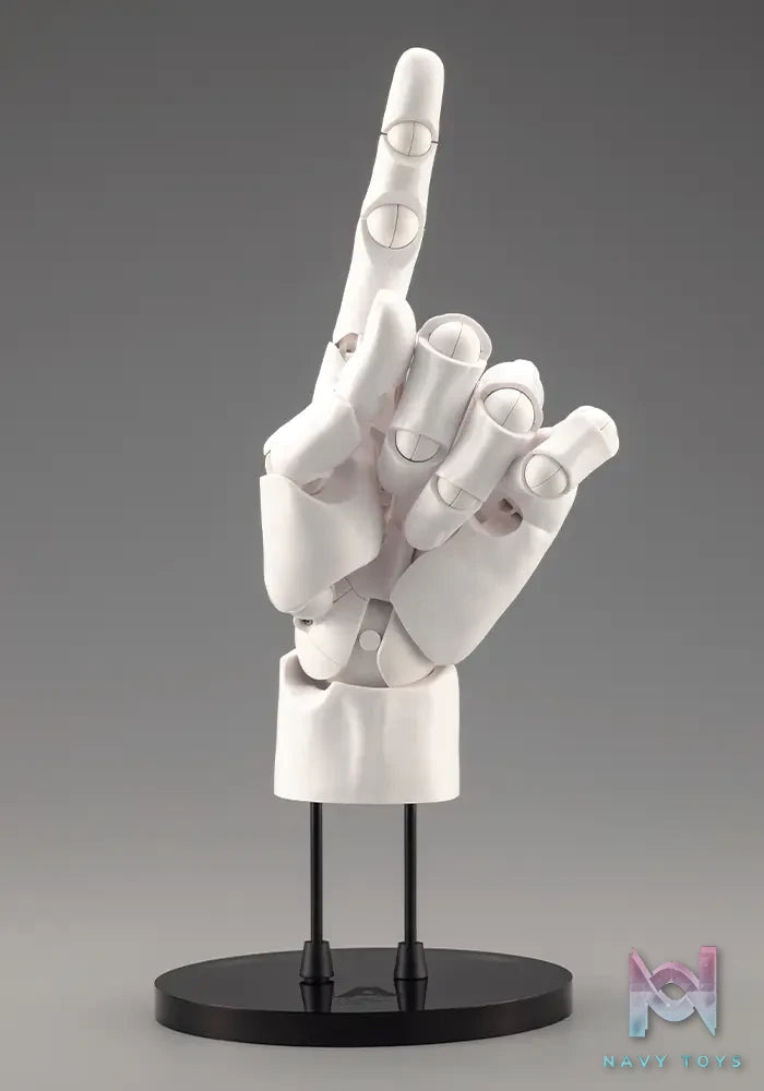 Kotobukiya – Artist Support Item Hand Model 1/1 L Grey & White AT029 AT030 (Licensed)