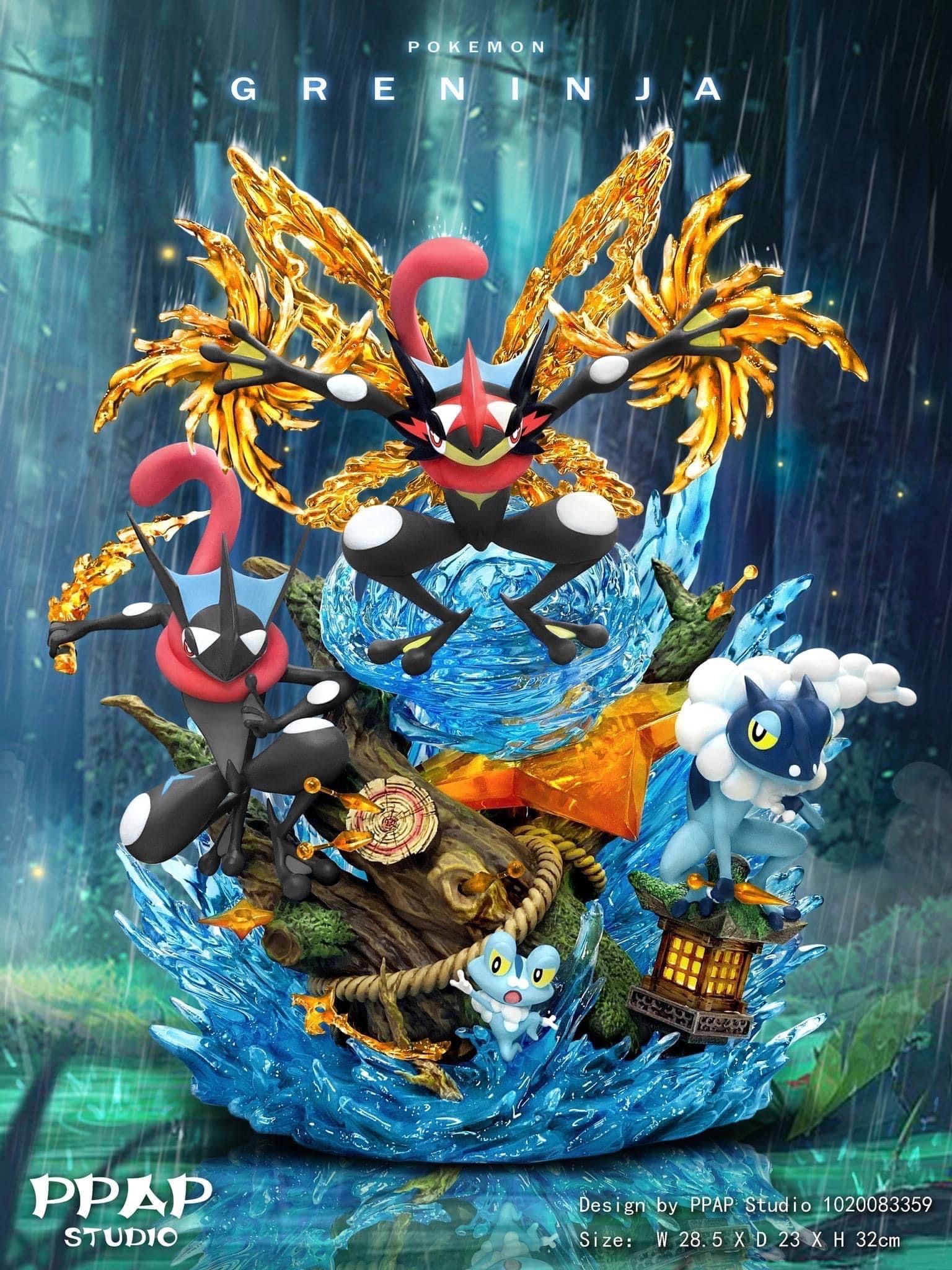 Greninja Family - PPAP Studio resin statue ppap studio anime figure