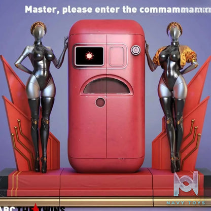 Green Leaf Studio – Atomic Heart – Twin Girl Robot & Refrigerator