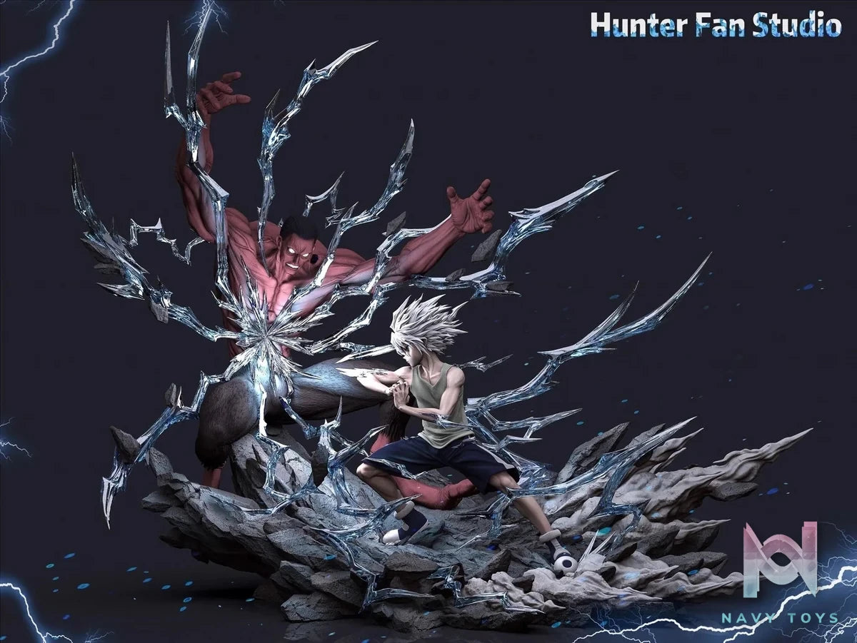 Killua x Youpi - Hunter Fan Studio resin statue Hunter Fan Studio anime figure