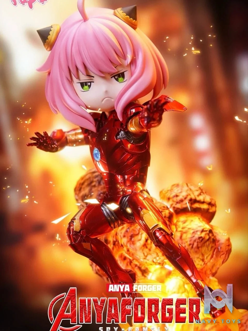 Anya cos Iron Man - Spy x Family - PuPu Studio resin statue PuPu Studio anime figure