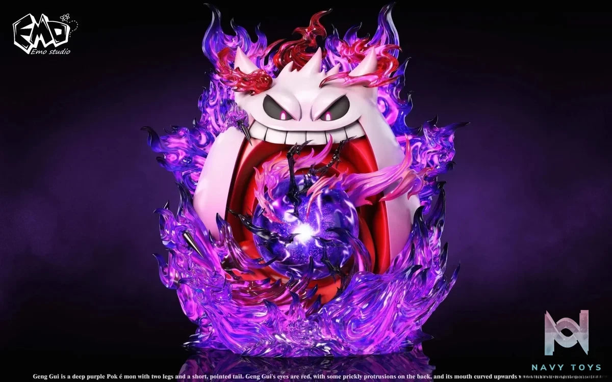 Emo Studio - Pokemon Emo Graduation Model 1 Gengar resin statue Navy Toys anime figure
