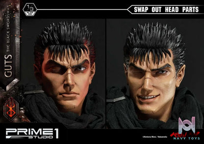 Prime 1 Studio – Museum Masterline Berserk Guts The Black Swordsman MMBR-01 MMBR-01DX (Licensed)