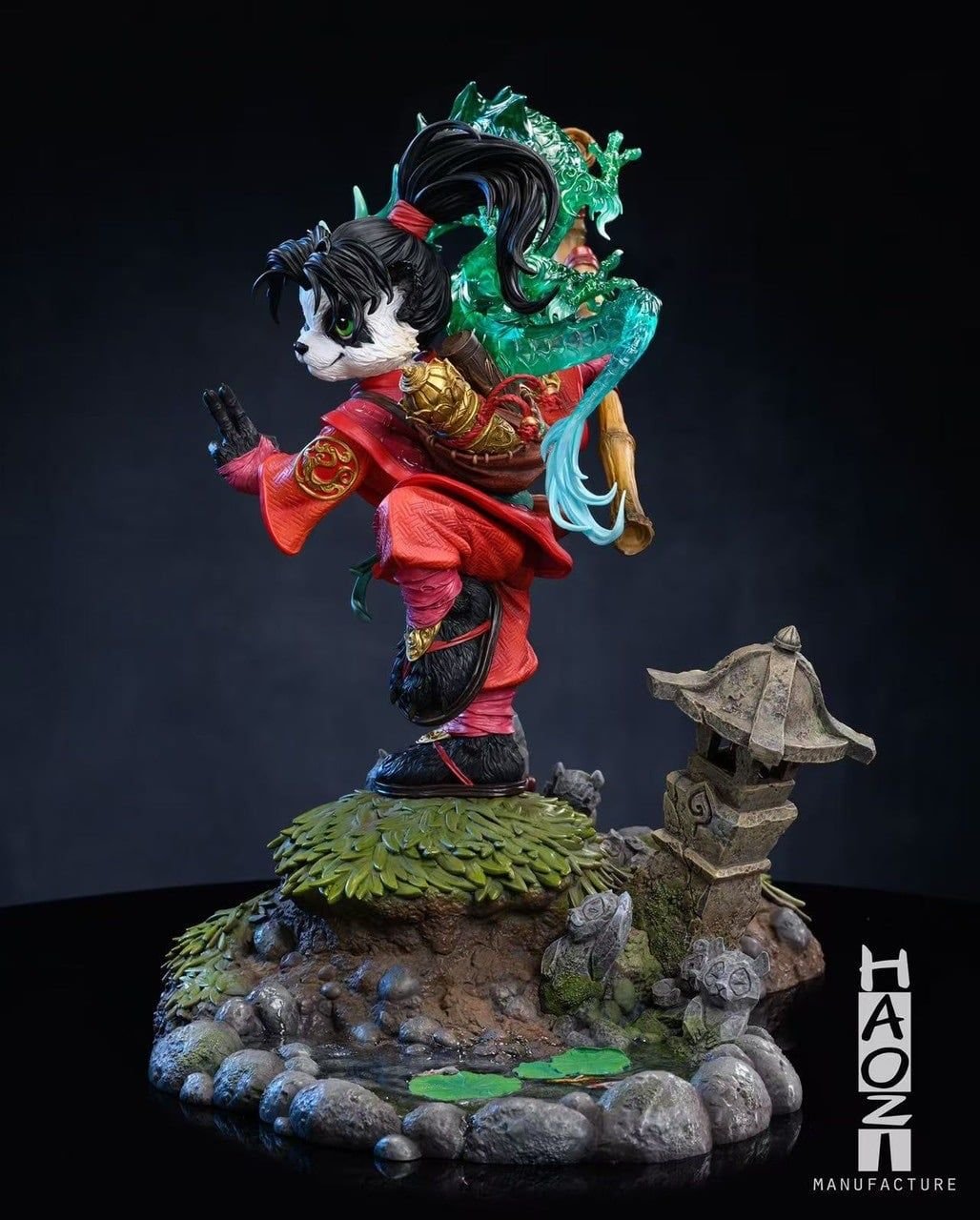 Chen & LiLi - Pandaren - HAOZI Studio resin statue HAOZI Studio anime figure
