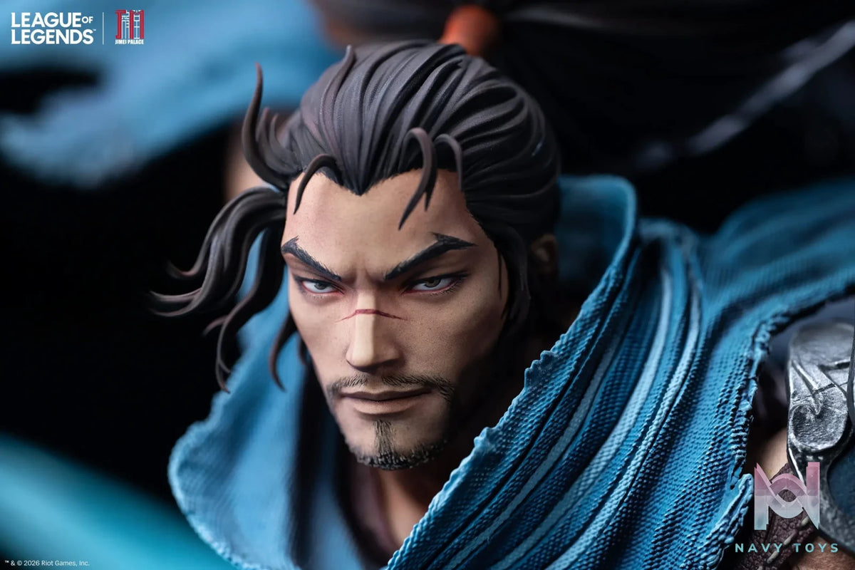 JIMEI PALACE Studio – League of Legends Yasuo The Unforgiven Scale Statue (Licensed)