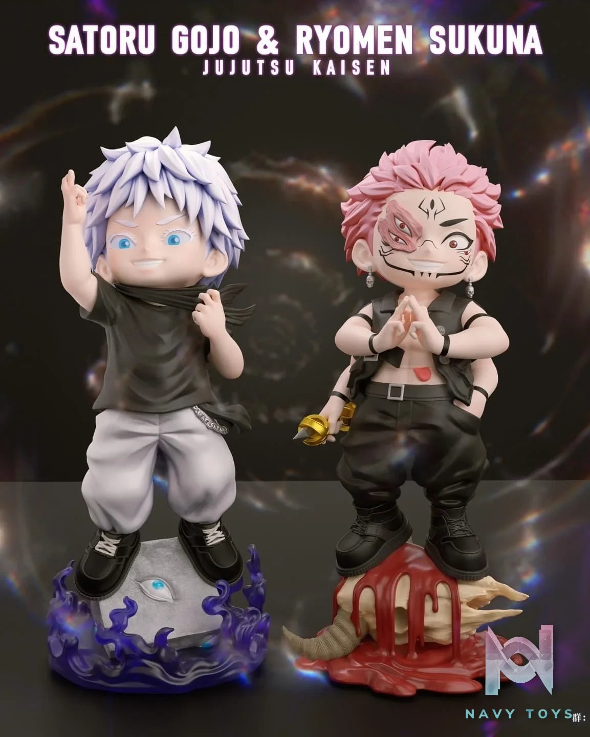 Gojo Satoru & Ruymen Sukuna - Jujutsu Kaisen - Ninety Seven Studio resin statue NINETY SEVEN Studio anime figure