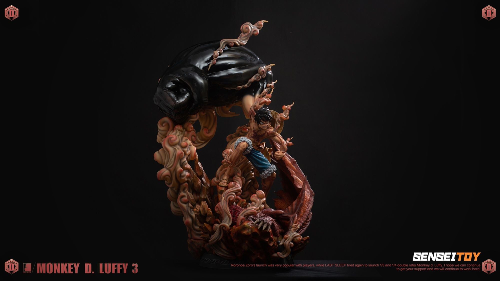 Luffy Gear 3 - One Piece - Last Sleep Studio resin statue Last Sleep Studio anime figure