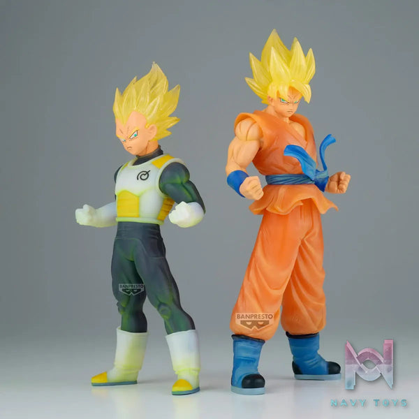 BANPRESTO – Dragon Ball Super CLEARISE Goku & Vegeta (Licensed)
