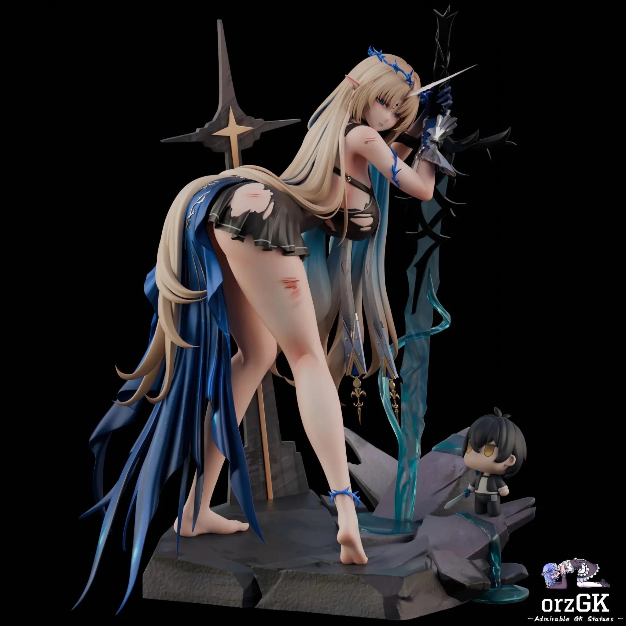 Mi Yin Studio - Wuthering Waves Fleurdelys resin statue Navy Toys anime figure