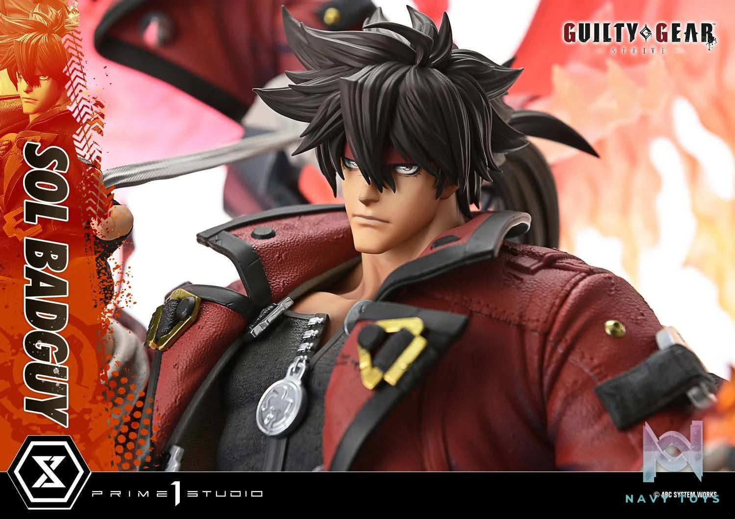 Sol Badguy resin statue prime 1 studio anime figure
