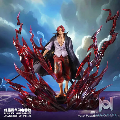 JacksDo Studio – One Piece Shanks Special Effect Accessories & Red and Black Domineering Lightning