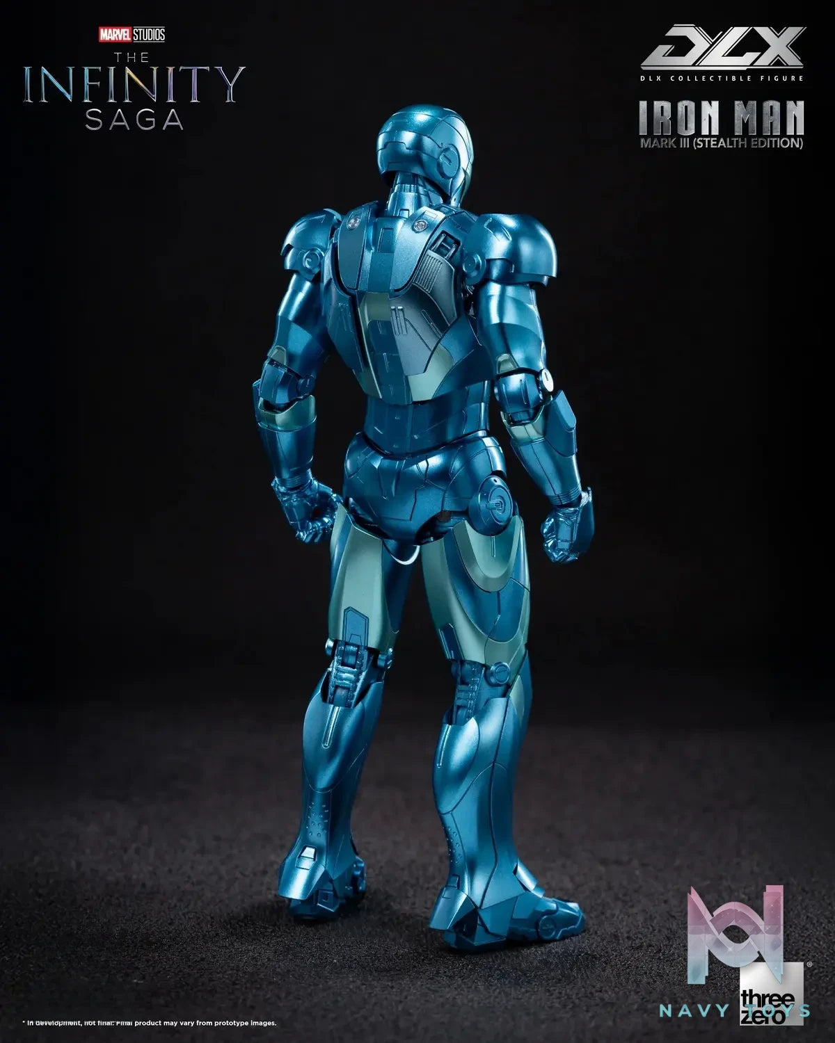 Threezero – Marvel Studios: The Infinity Saga DLX Iron Man Mark 3 (Stealth Edition) 3Z09220C0 (Licensed)