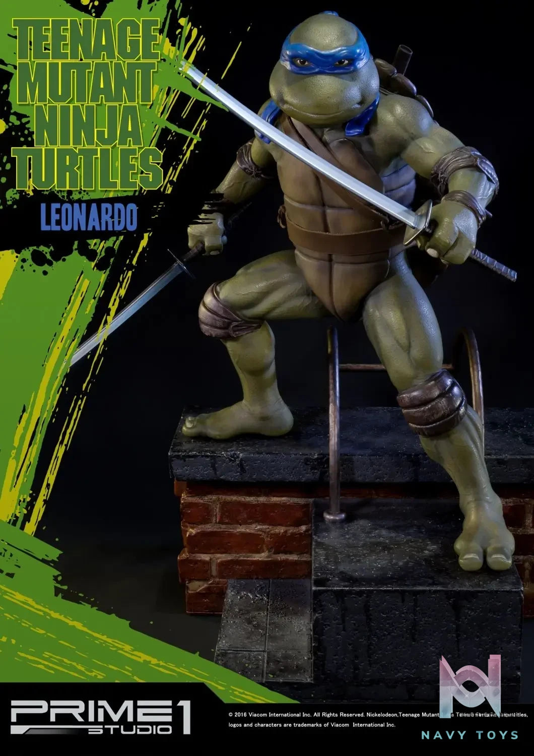Prime 1 Studio – Museum Masterline Teenage Mutant Ninja Turtles Classic(1990) Leonardo MMTMNT1990-02 (Licensed)