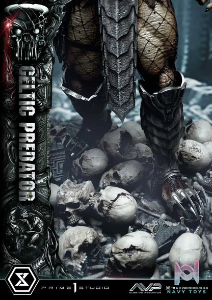 Prime 1 Studio Museum Masterline Alien vs. Predator Celtic Predator MMPR-05 MMPR-05S