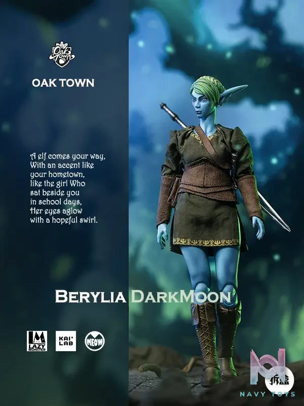 Lazy Monster Studio – Oak town Berylia Dark Moon Assassin & Sorceress (Licensed)