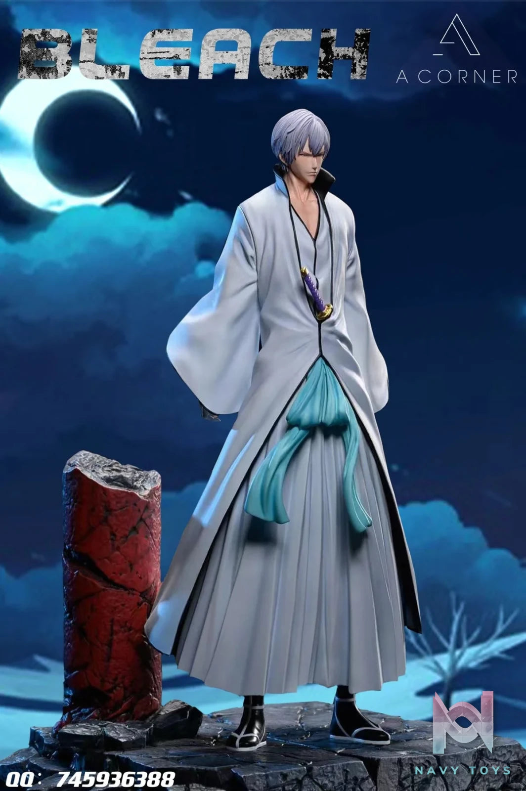 Ichimaru Gin - Bleach - AC Studio resin statue AC Studio anime figure