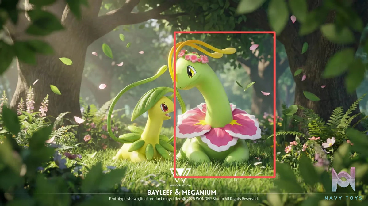 Wonder Studio – Meganium Evolution Set Pokémon