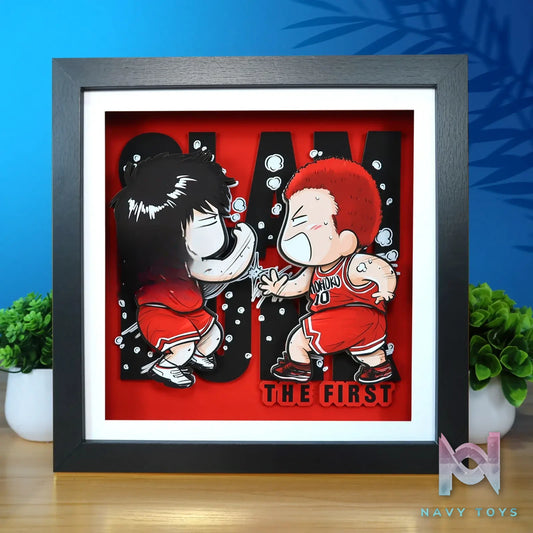 KALA HOME Studio – Hanamichi Sakuragi X Kaede Rukawa #03 3D Decorative Painting Slam Dunk