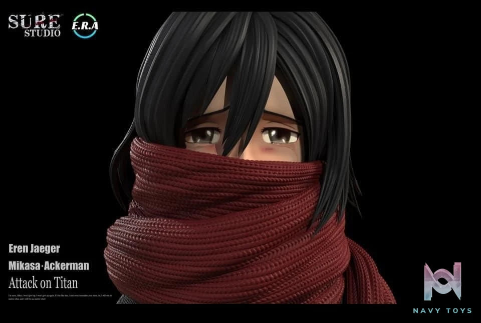 Eren & Mikasa - Attack On Titan - Era Studio resin statue ERA Studio anime figure