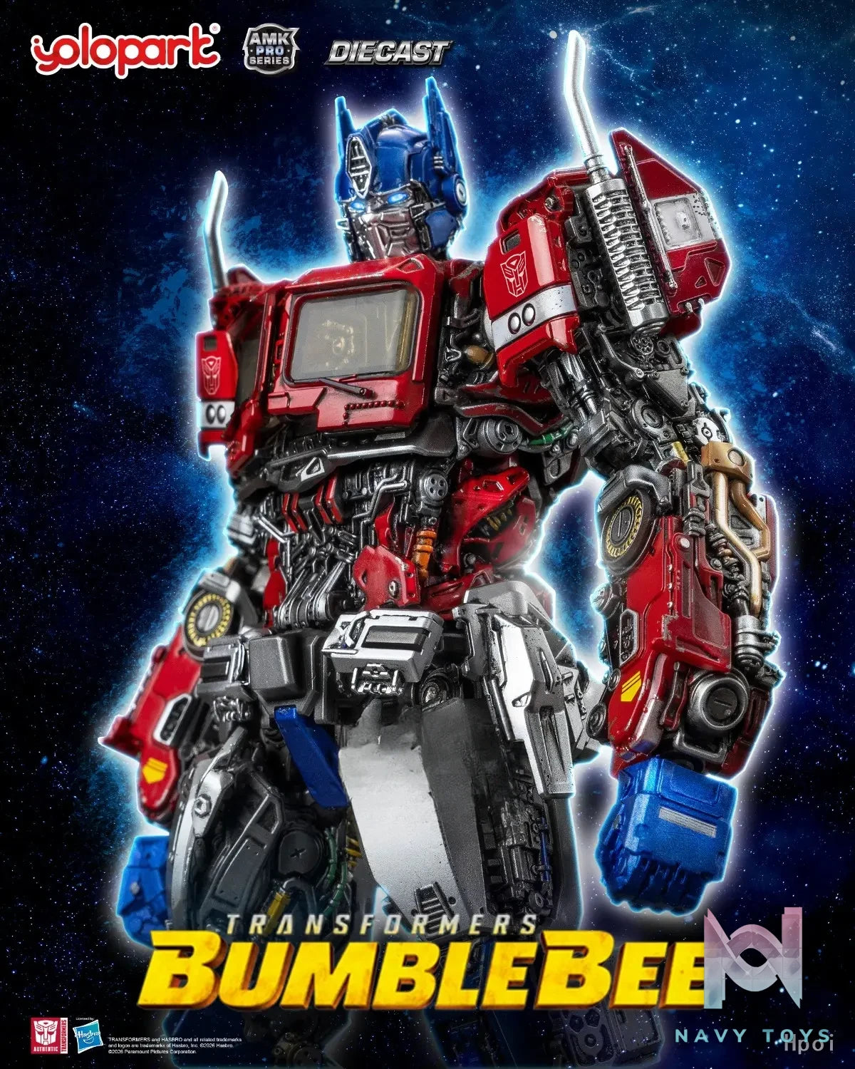Yolopark – AMK PRO Series Transformers: Bumblebee Optimus Prime Model Kit (Licensed)