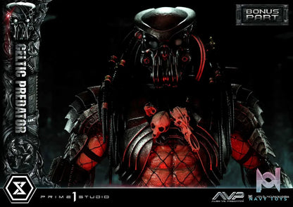 Prime 1 Studio Museum Masterline Alien vs. Predator Celtic Predator MMPR-05 MMPR-05S