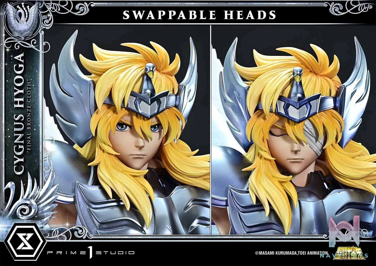 Cygnus Hyoga resin statue prime 1 studio anime figure