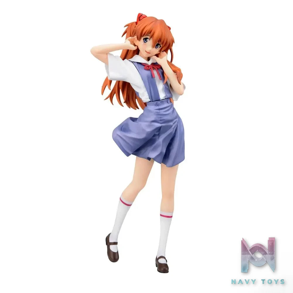 SEGA – Neon Genesis Evangelion XStellar PVC Statue Asuka Uniform Ver. (Licensed)