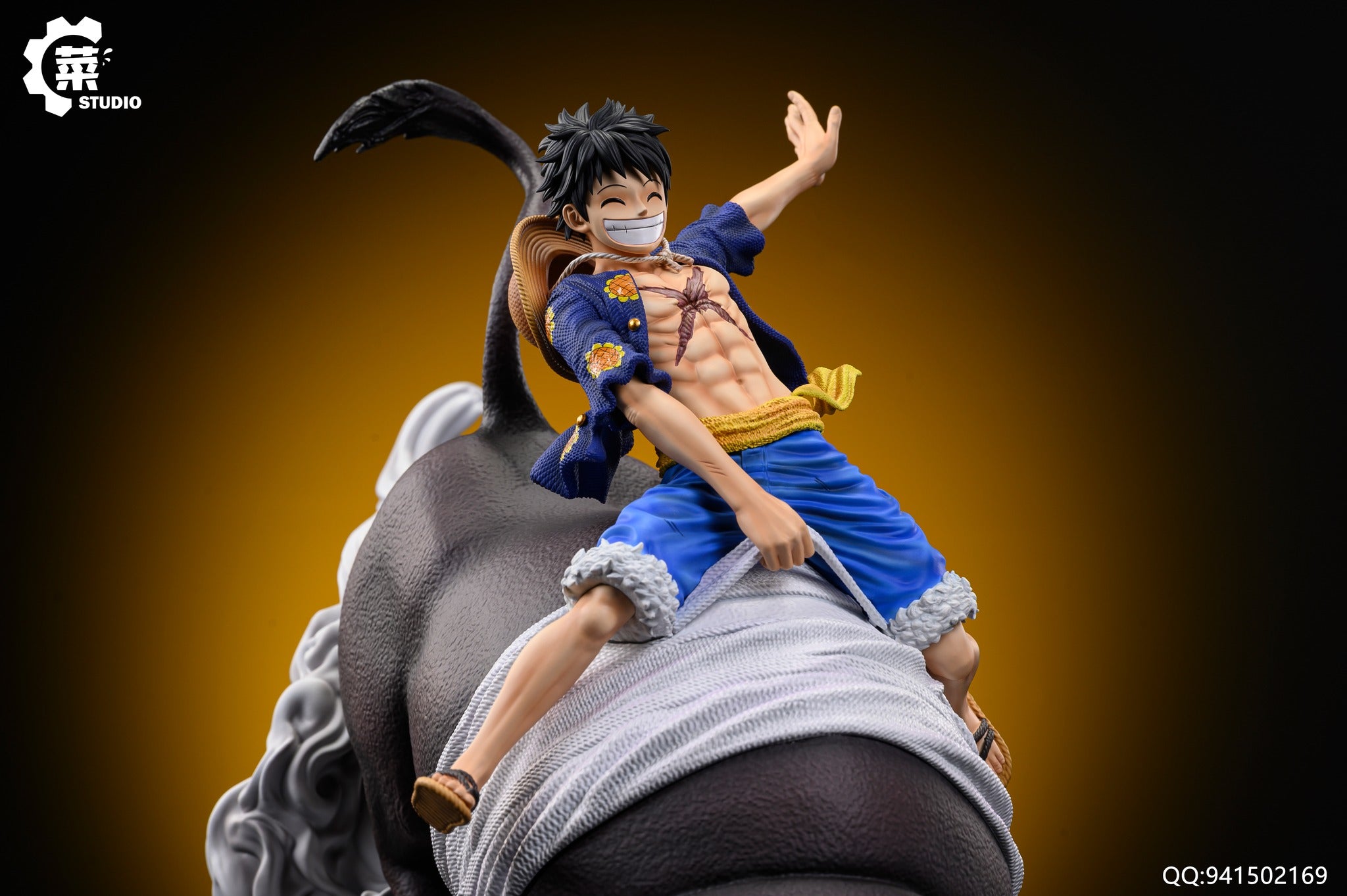 Luffy Cai Studio resin statue cai studio anime figure