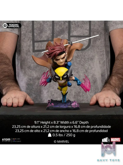 Iron Studio – Marvel MiniCo Series X-Men 97 Gambit and Wolverine MARCAS112124-MC (Licensed)
