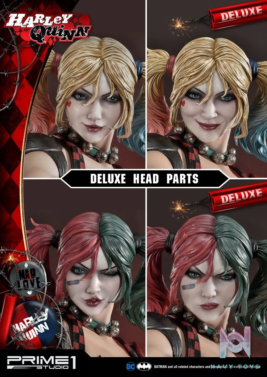 Prime 1 Studio – Museum Masterline Batman (Comics) Harley Quinn MMDC-36 MMDC-36DX(Licensed)