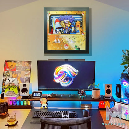 KALA HOME Studio – Congratulation Ash Ketchum! 3D Decorative Painting Pokémon