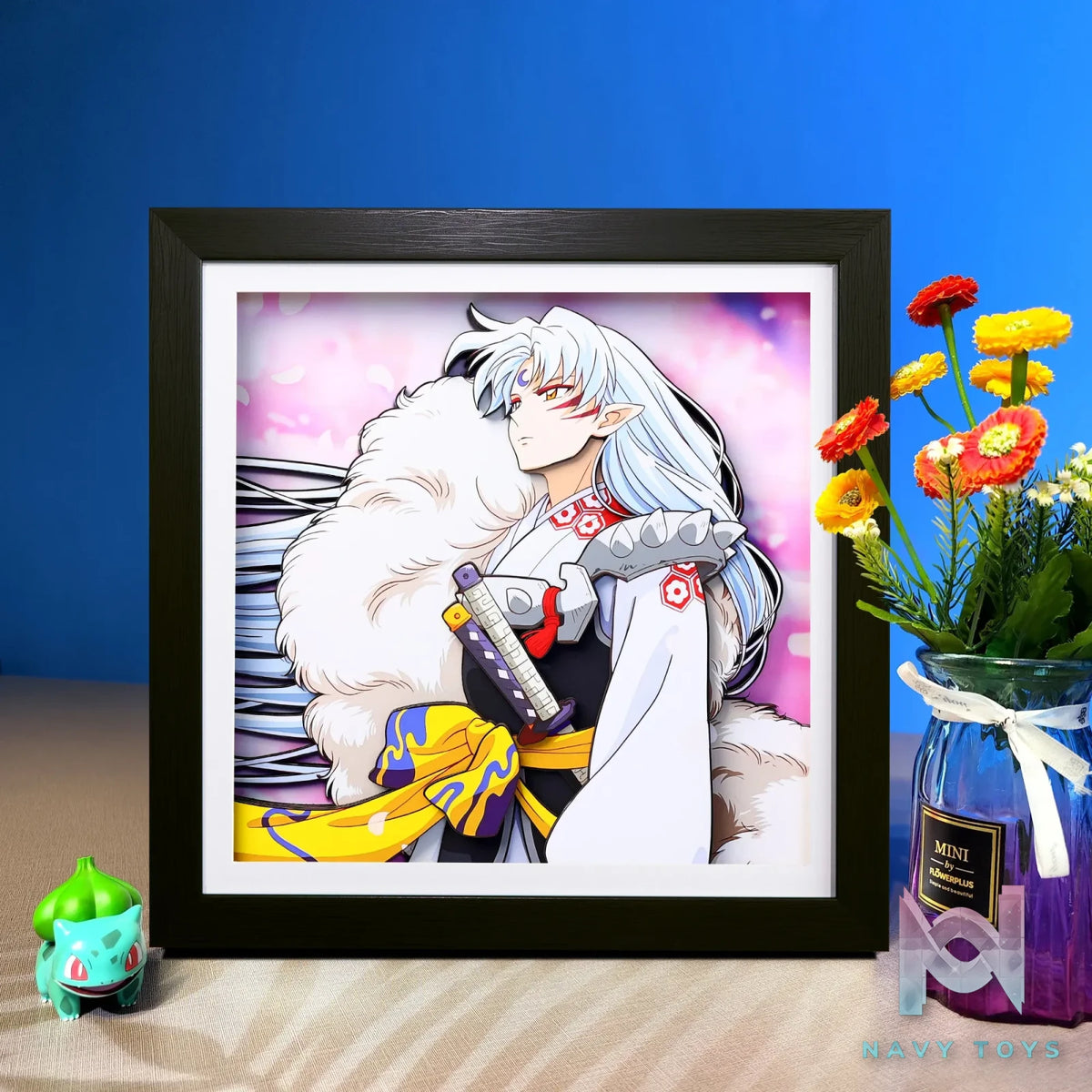 Yu Zhi Jiang Studio – Sesshomaru 3D Decorative Painting Inuyasha