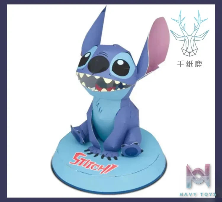 Qian Zhi Lu Studio – Stitch 3D Paper Model DIY Lilo X Stitch