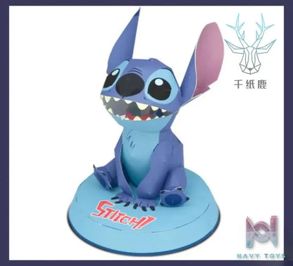 Qian Zhi Lu Studio – Stitch 3D Paper Model DIY Lilo X Stitch