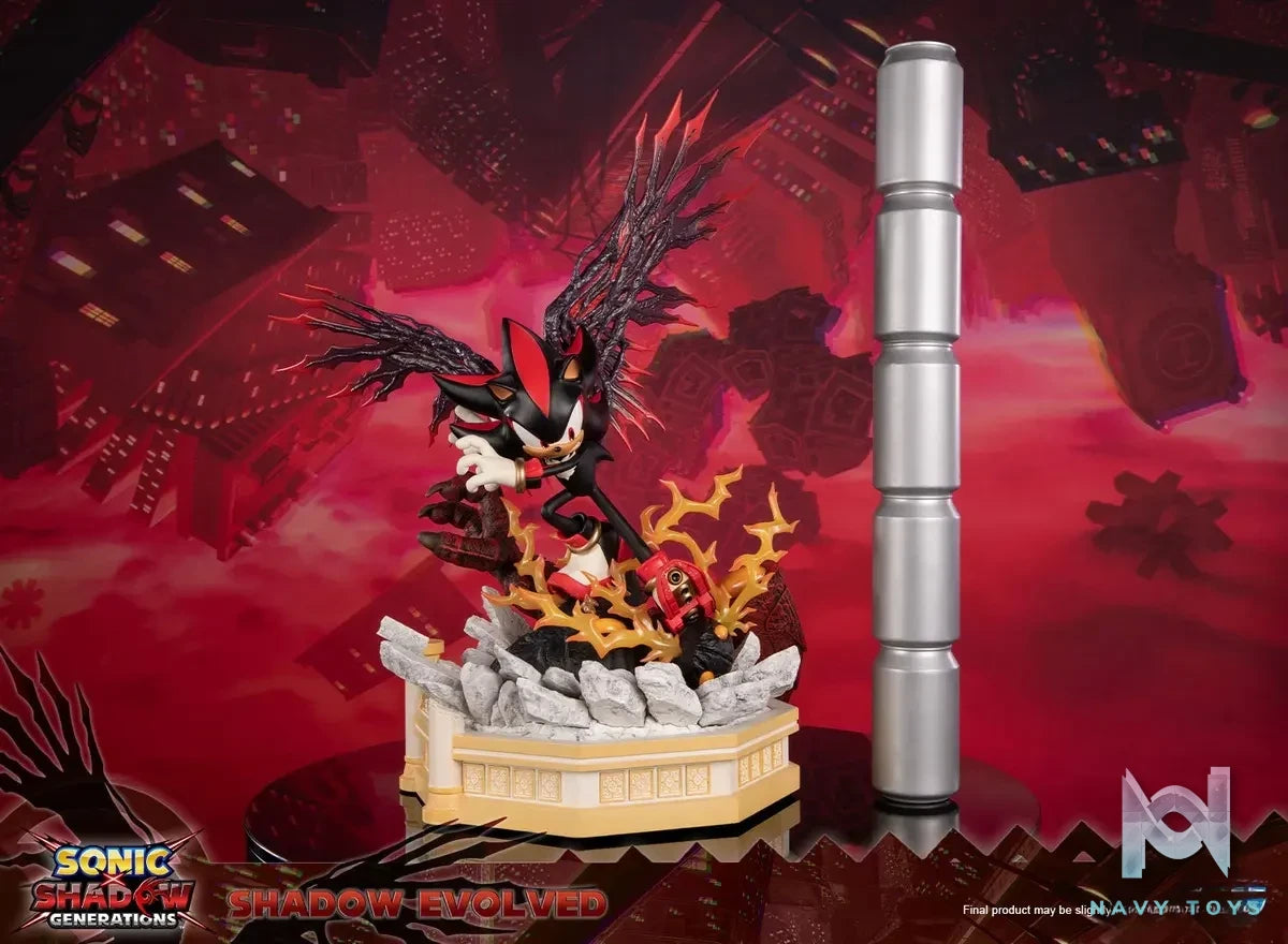 First 4 Figures Studio – Resin Collectible Sonic & Shadow Generations Shadow Evolved (Licensed)