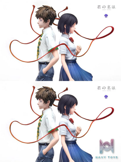 Taki Tachibana & Mitsuha Miyamizu - Your Name - Cake Studio resin statue Cake Studio anime figure