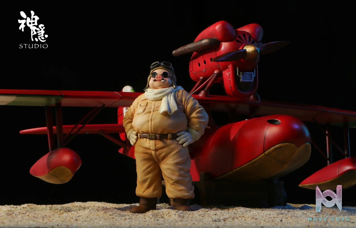 Shen Yin Studio – Porco Rosso Silhouette Moment Series Ace Pilot Marco Pagot