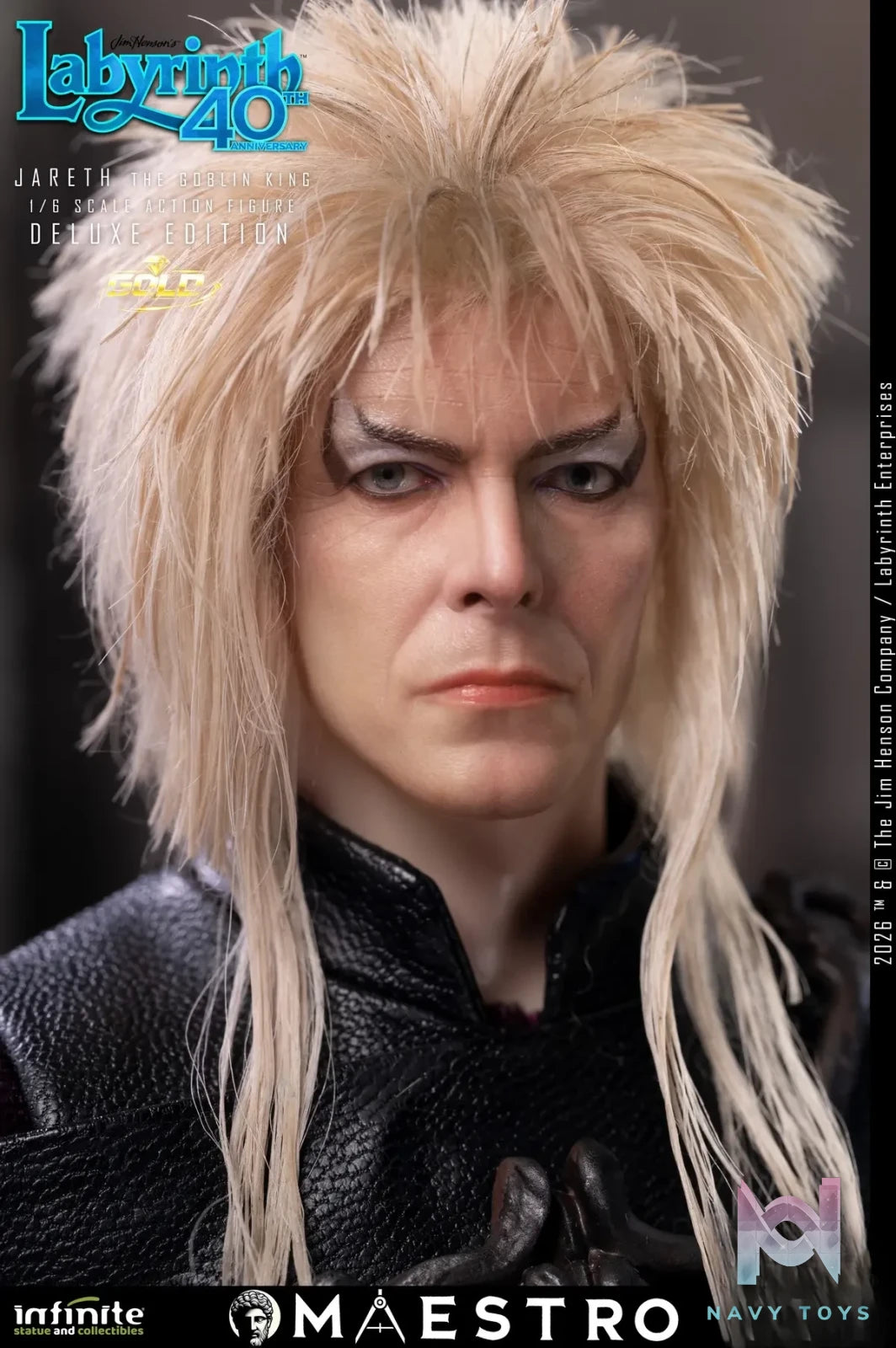 Infinite Statue – LABYRINTH JARETH THE GOBLIN KING 1/6 SCALE ACTION FIGURE (Licensed)
