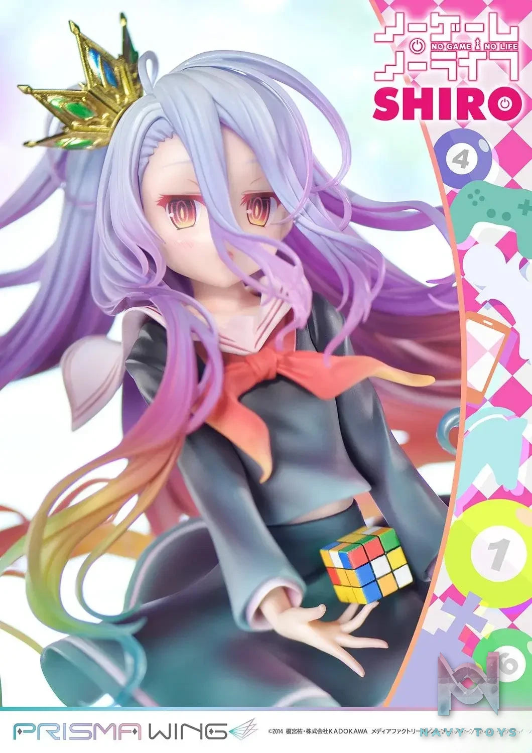 Prime 1 Studio & PRISMA WING Collection – NO GAME NO LIFE Shiro PWNGNL-01P (Licensed)