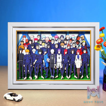 Yu Zhi Jiang Studio – Blue Lock Multiple Characters Series #1 3D Decorative Painting Blue Lock