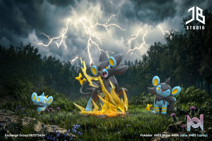 JB Studio – Shinx X Luxio X Luxray Pokémon