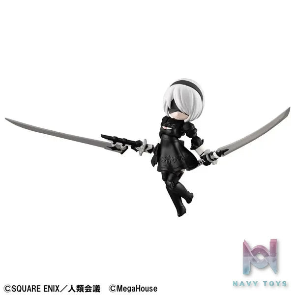 MegaHouse Studio – Desktop Army NieR:Automata Ver1.1a Collab 2B Posable Figure (Licensed)