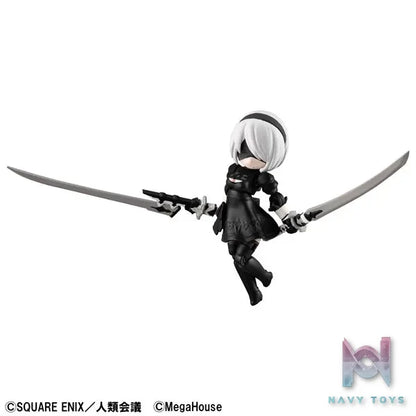 MegaHouse Studio – Desktop Army NieR:Automata Ver1.1a Collab 2B Posable Figure (Licensed)