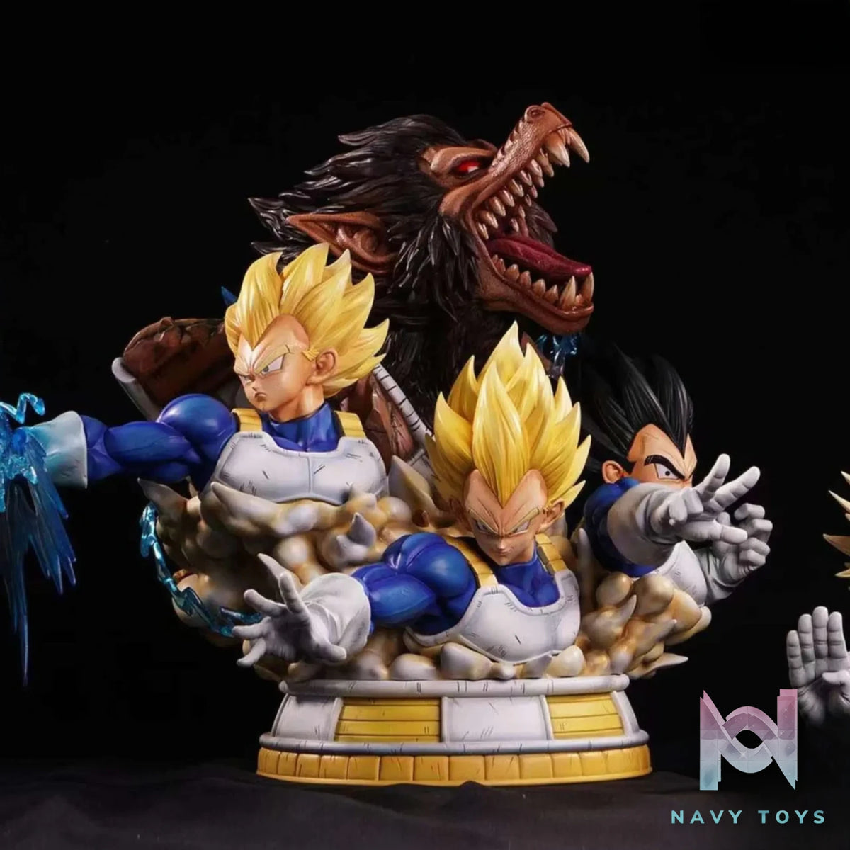 JacksDo Studio – Dragon Ball Vegeta Head Sculpture Base