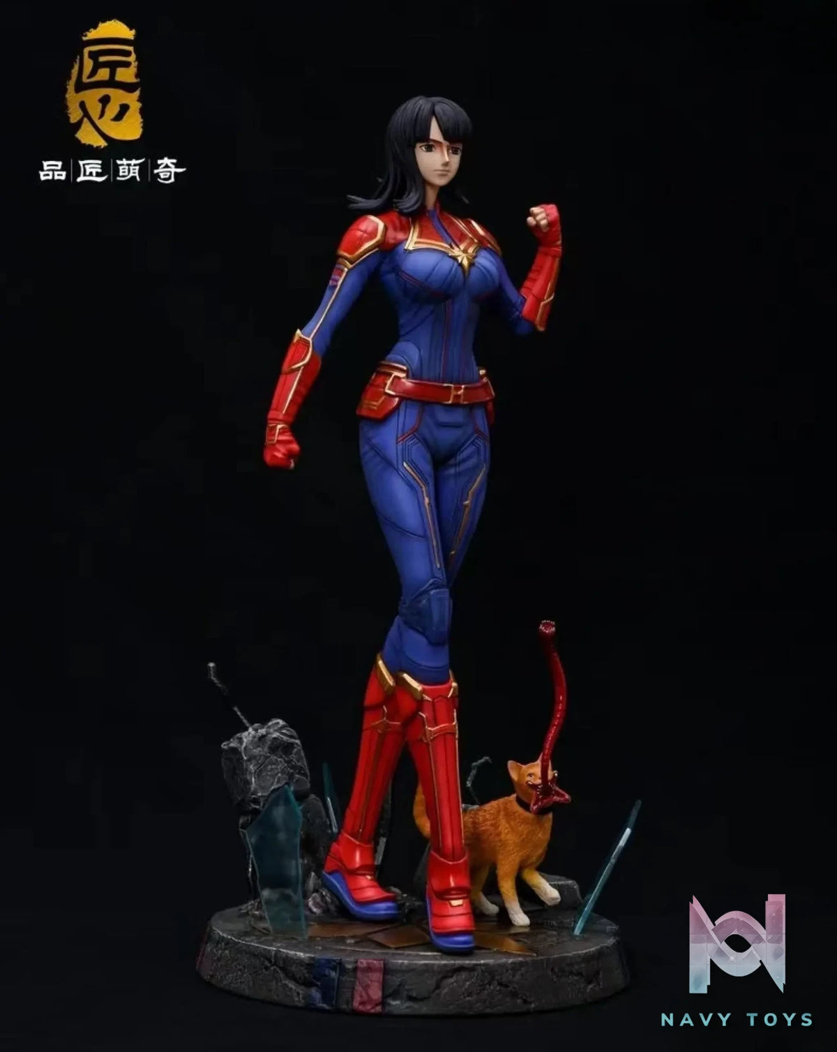 Pin Jiang Meng Qi Studio – One Piece Captain Marvel Nico Robin