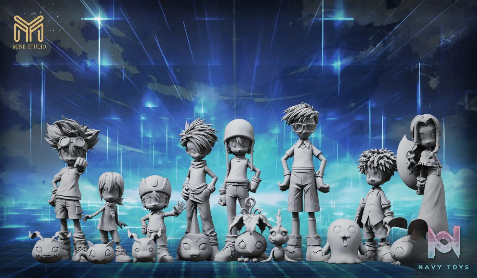 Mine Studio – Character Series 01 First Generation Digimon