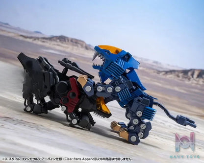 Kotobukiya – D-Style ZOIDS Command Wolf Irvine Special (Clear Parts Append) Plastic Model (Licensed)