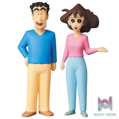 MEDICOM TOY – Ultra Detail Figure No.556 UDF Crayon Shin-chan Series 2 Hiroshi X Misae (Licensed)